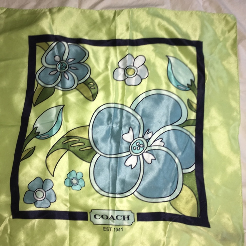 Brand new vintage coach scarf
